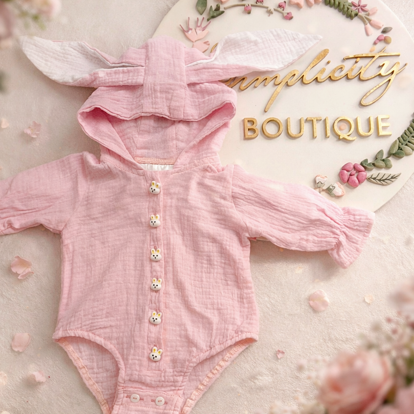 Body Bunny Pink - nasturi Bunny