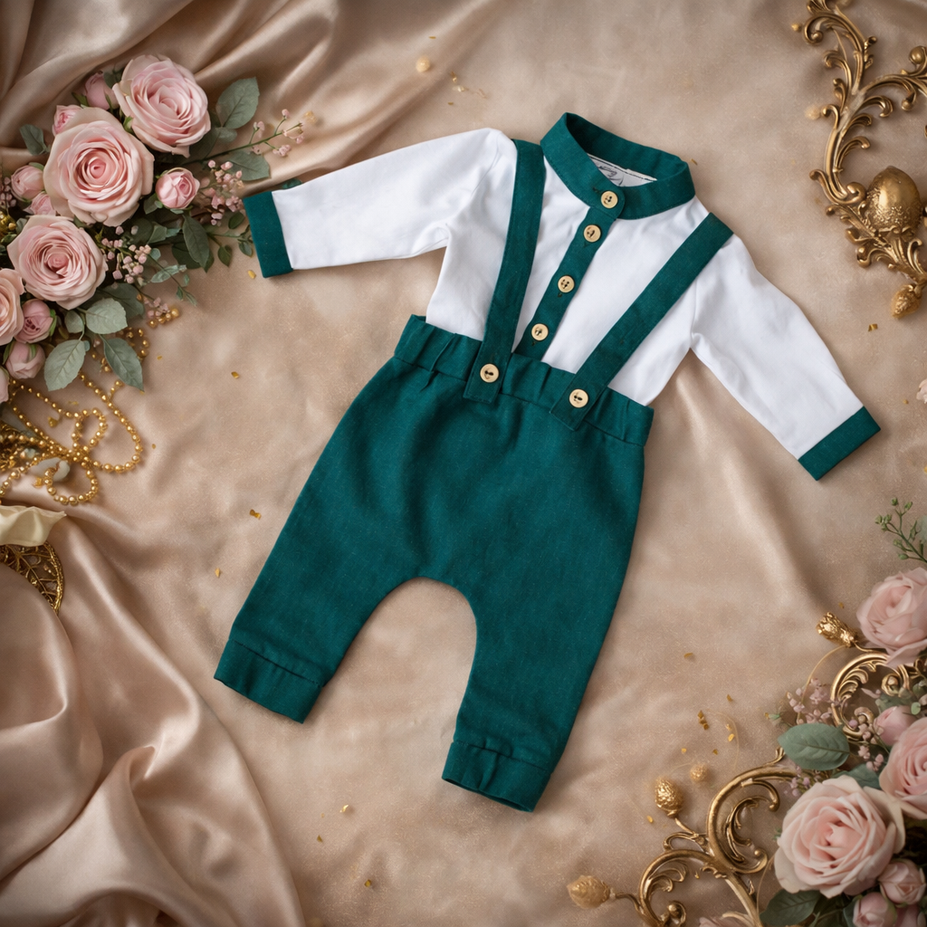 Costum botez Leonard Green