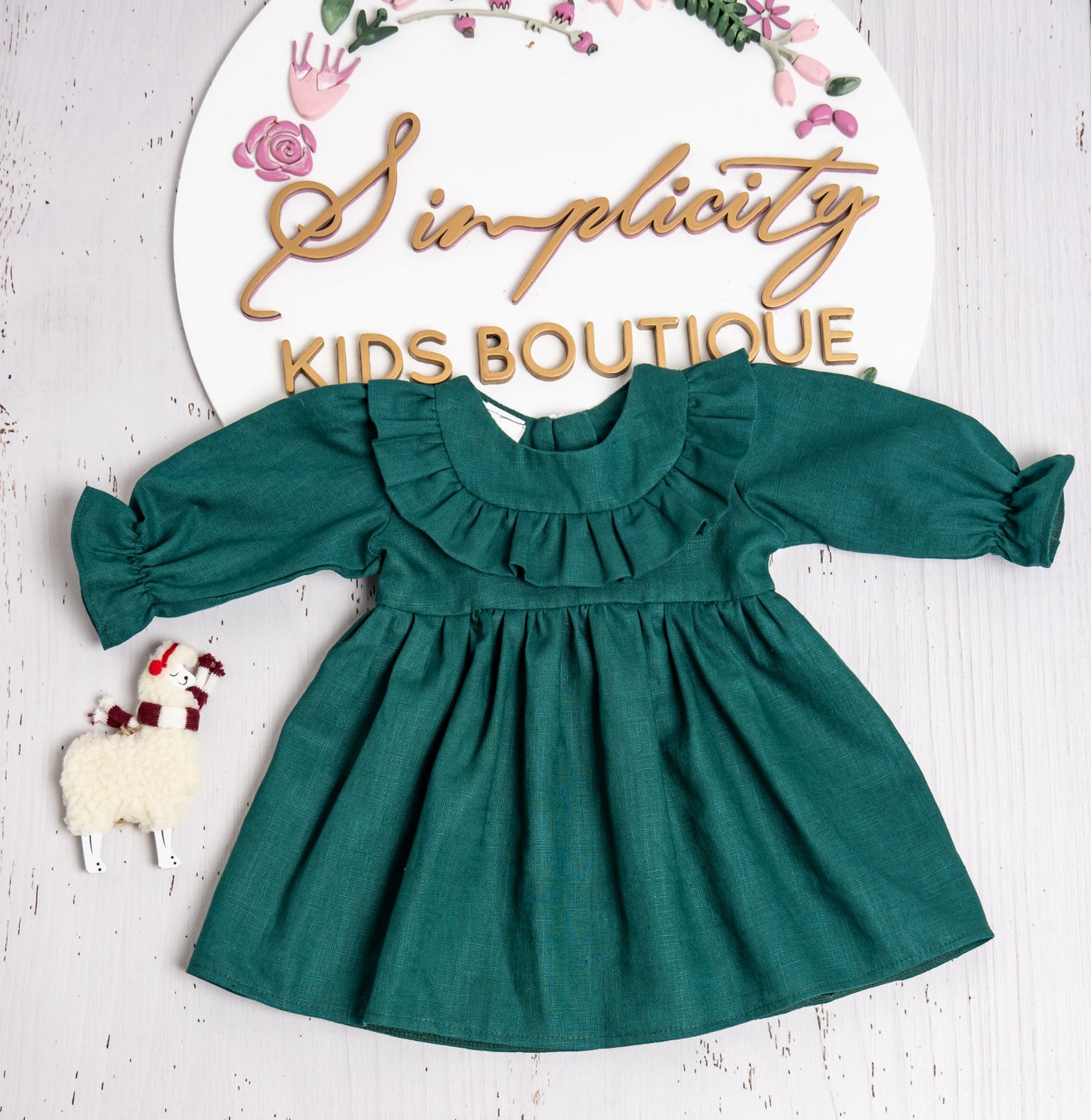 Rochie fetite Celeste Green