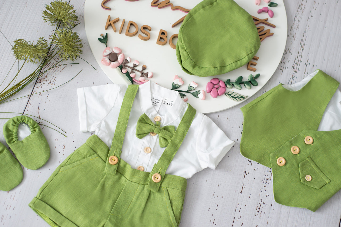 Set botez Denis Summer -3 piese