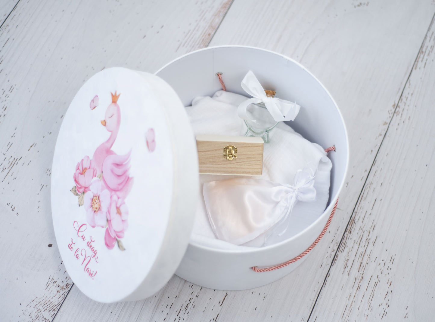 Trusou botez Swan white