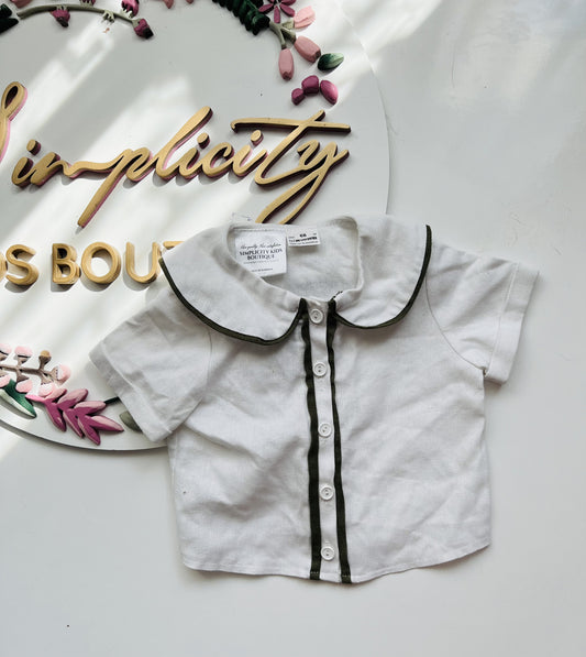 Camasă băieți în kaki