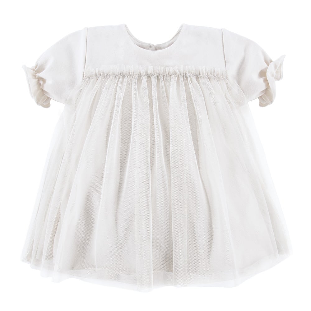 Rochita Tull Ceremony White
