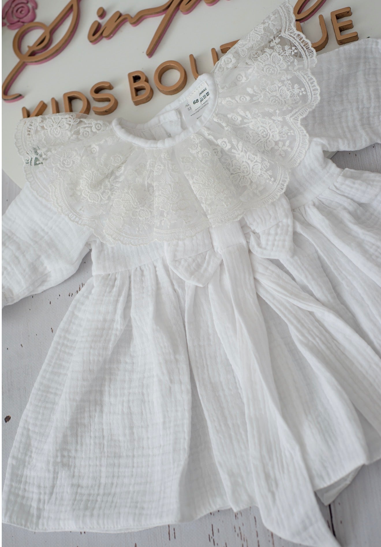 Rochie botez fetiță Freya