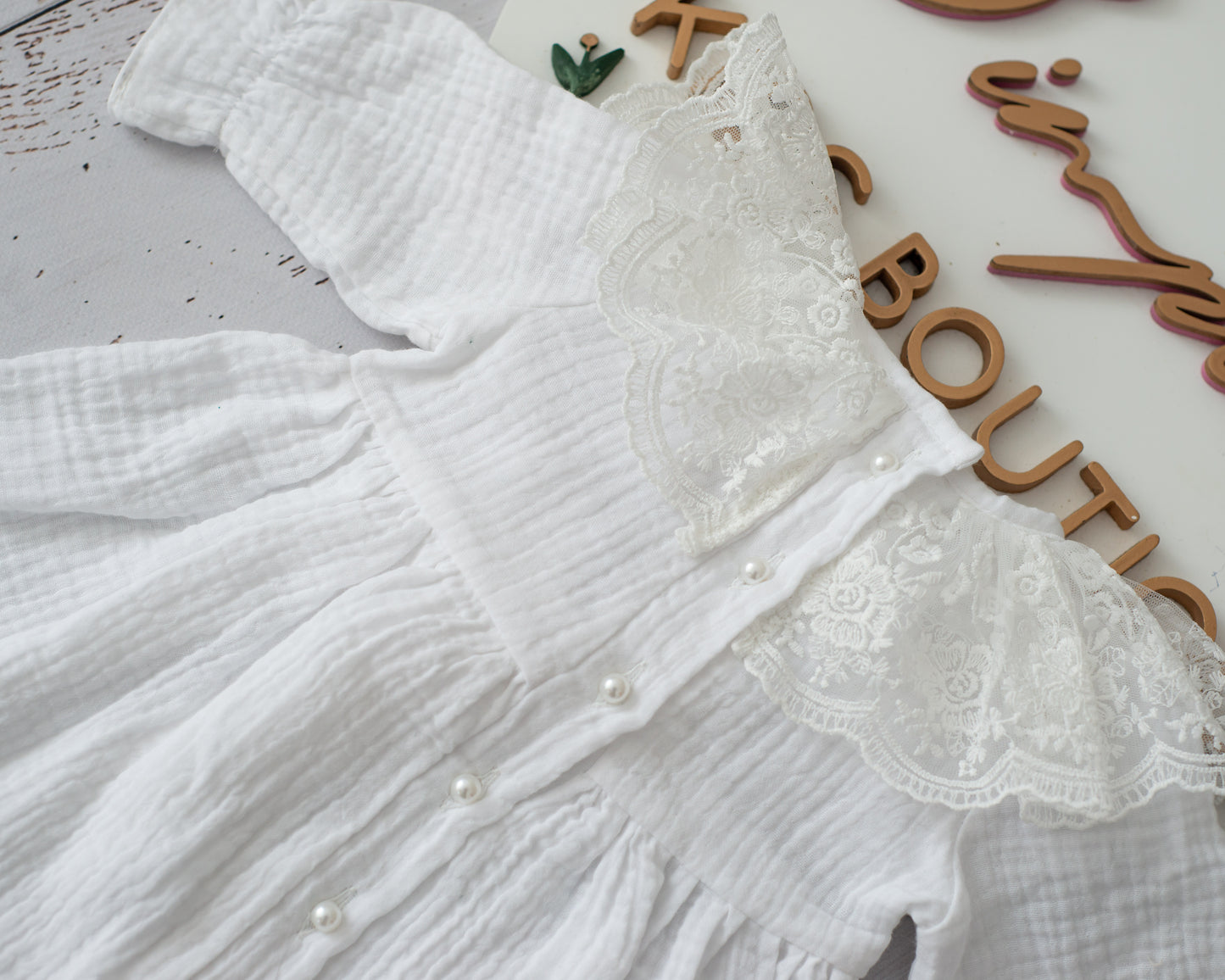 Rochie botez fetiță Freya