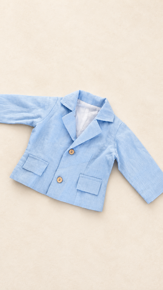 Sacou botez bleu