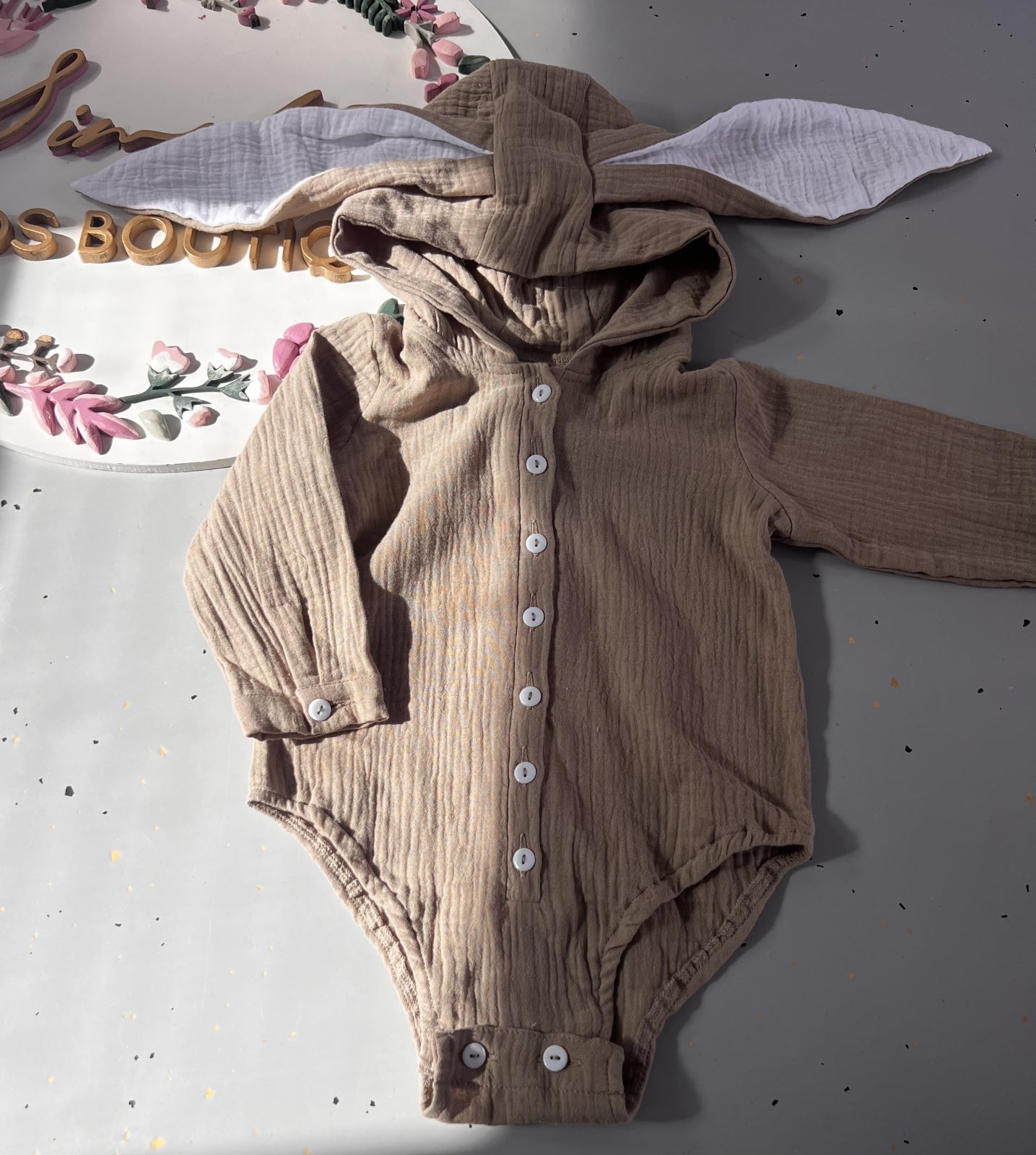 Body Bunny Muselina Beige