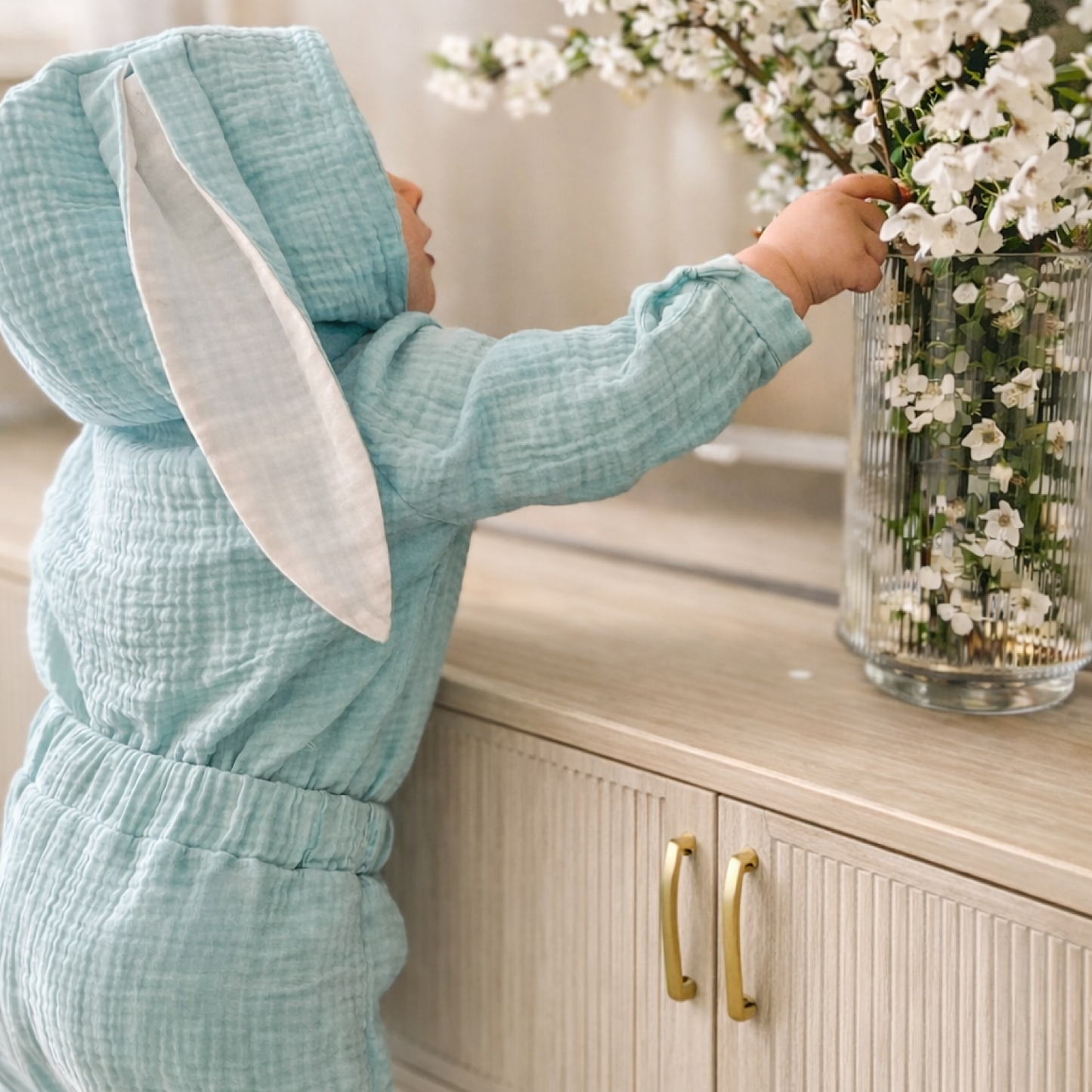 Body Bunny Muselina Blue