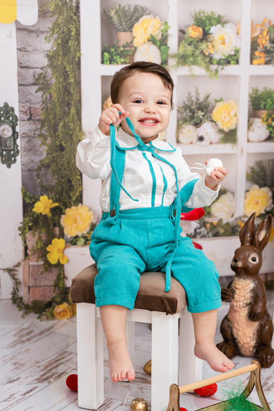 Costum baietei Calvin