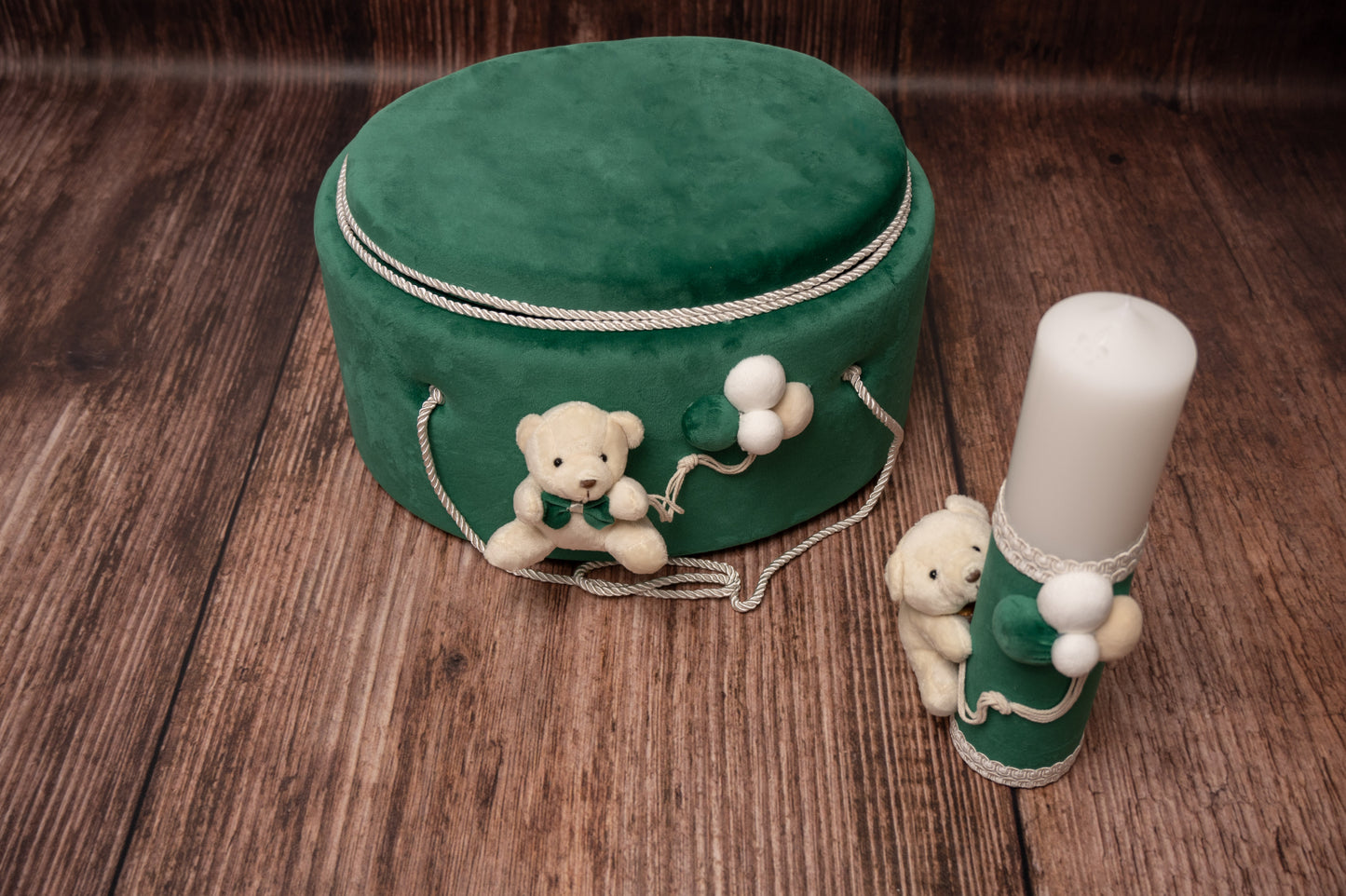 Cufar botez luxury Verde