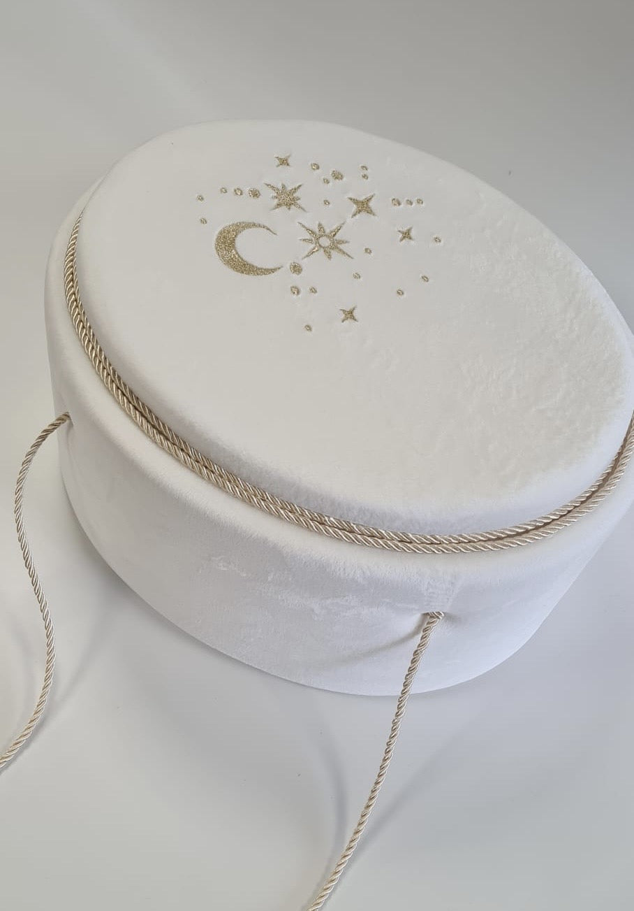 Cufar botez luxury White Moon