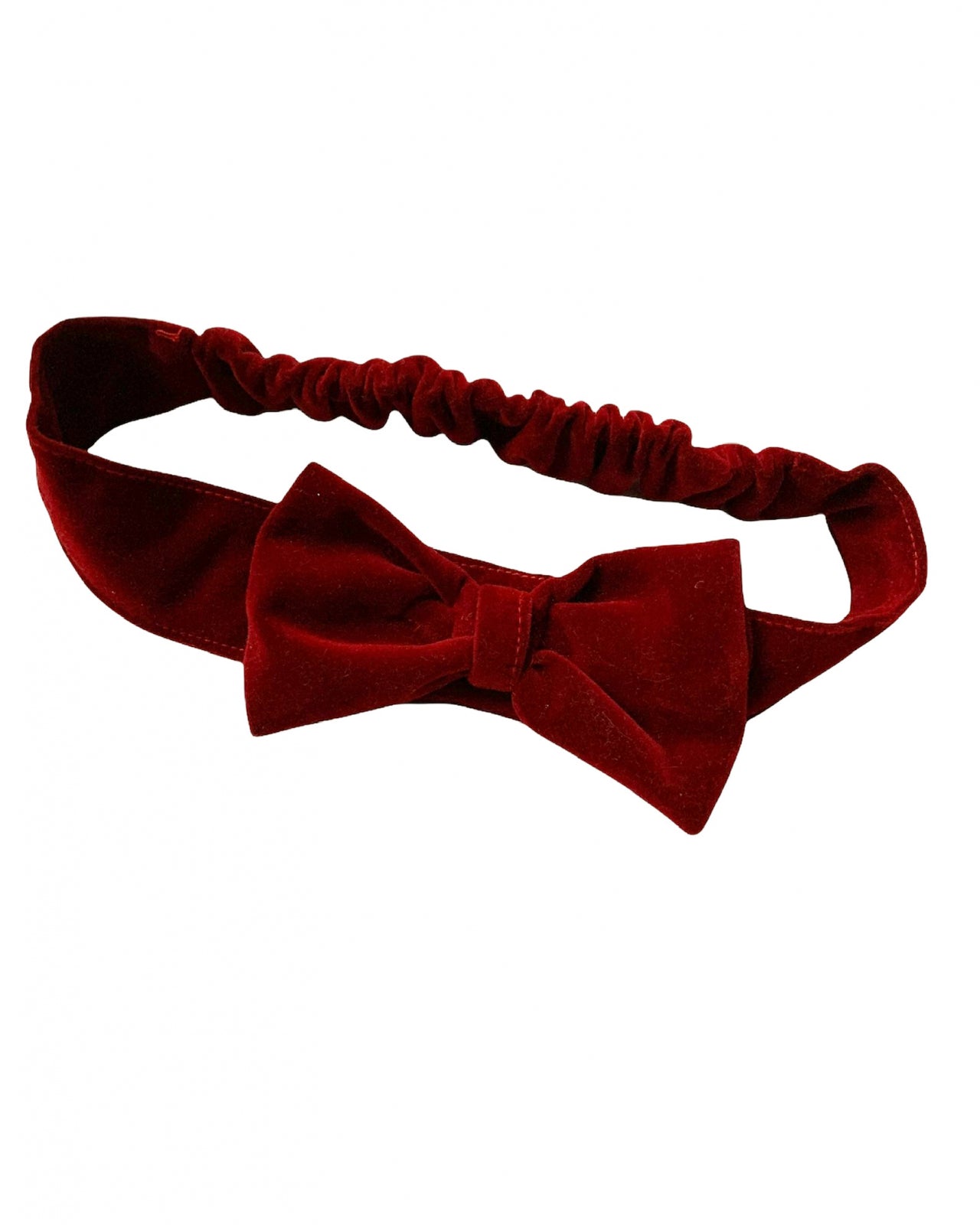 Bentita de catifea Roșie