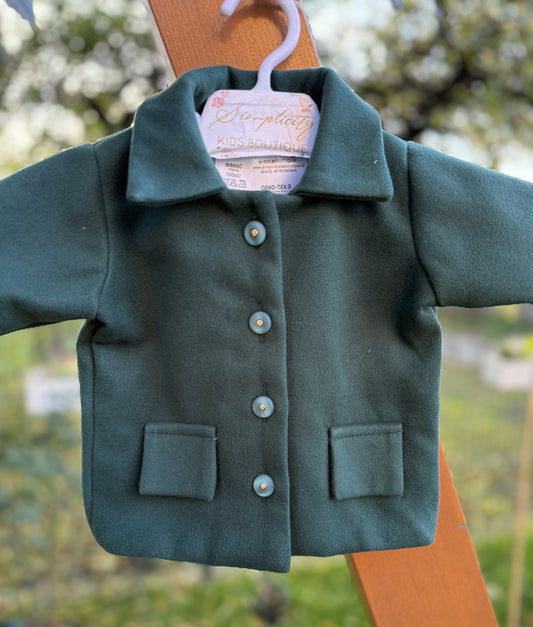 Palton baietei Carol Green