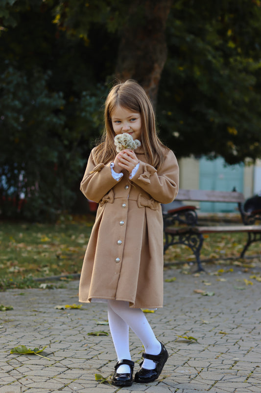 Palton fetite Amelie Bej