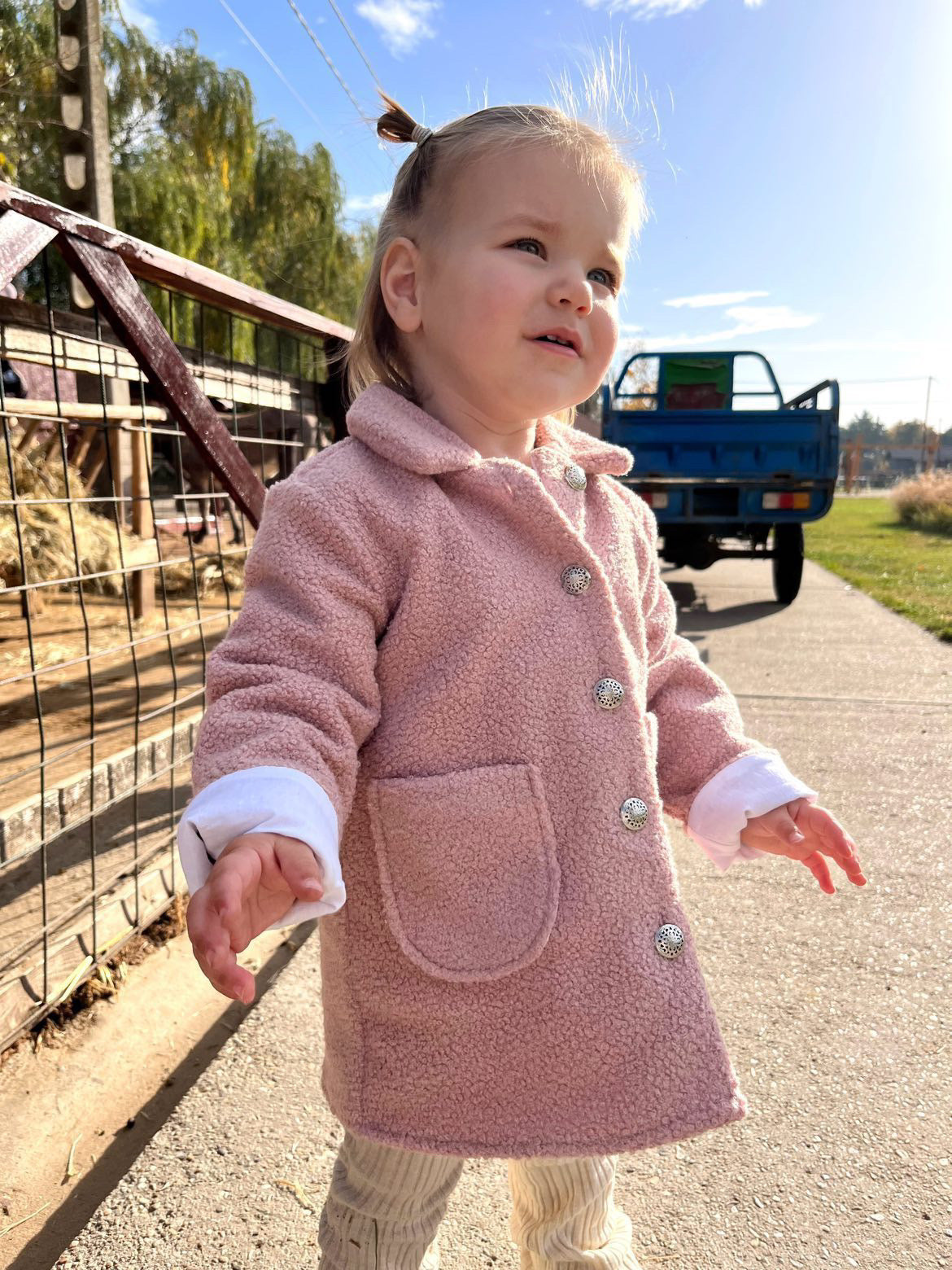 Palton fetiță Amina