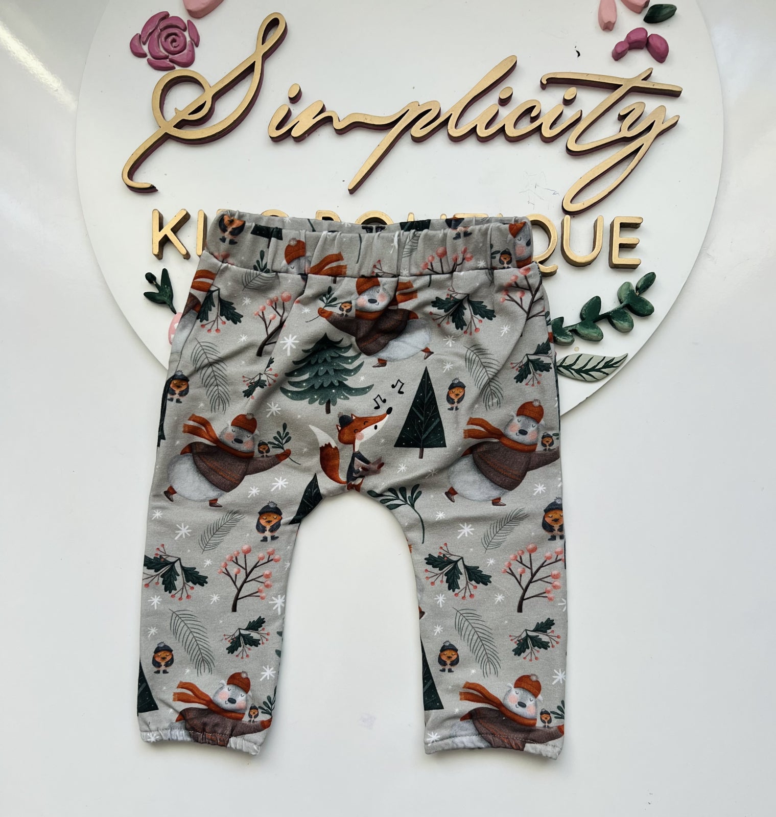 Pantaloni Christmas Forest