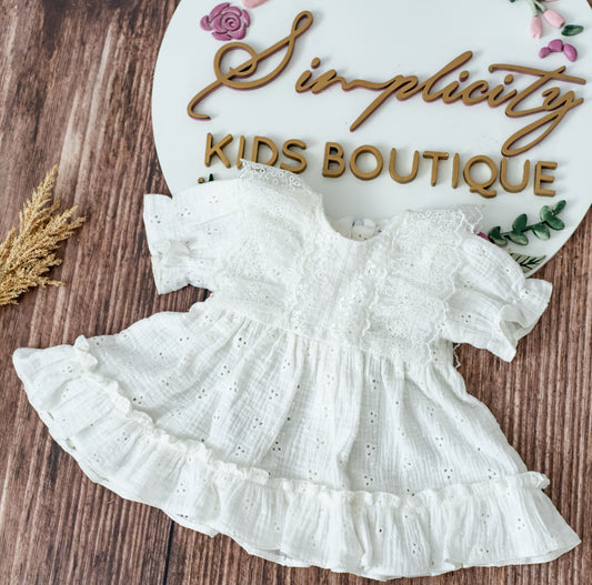 Rochie botez fetiță Annia