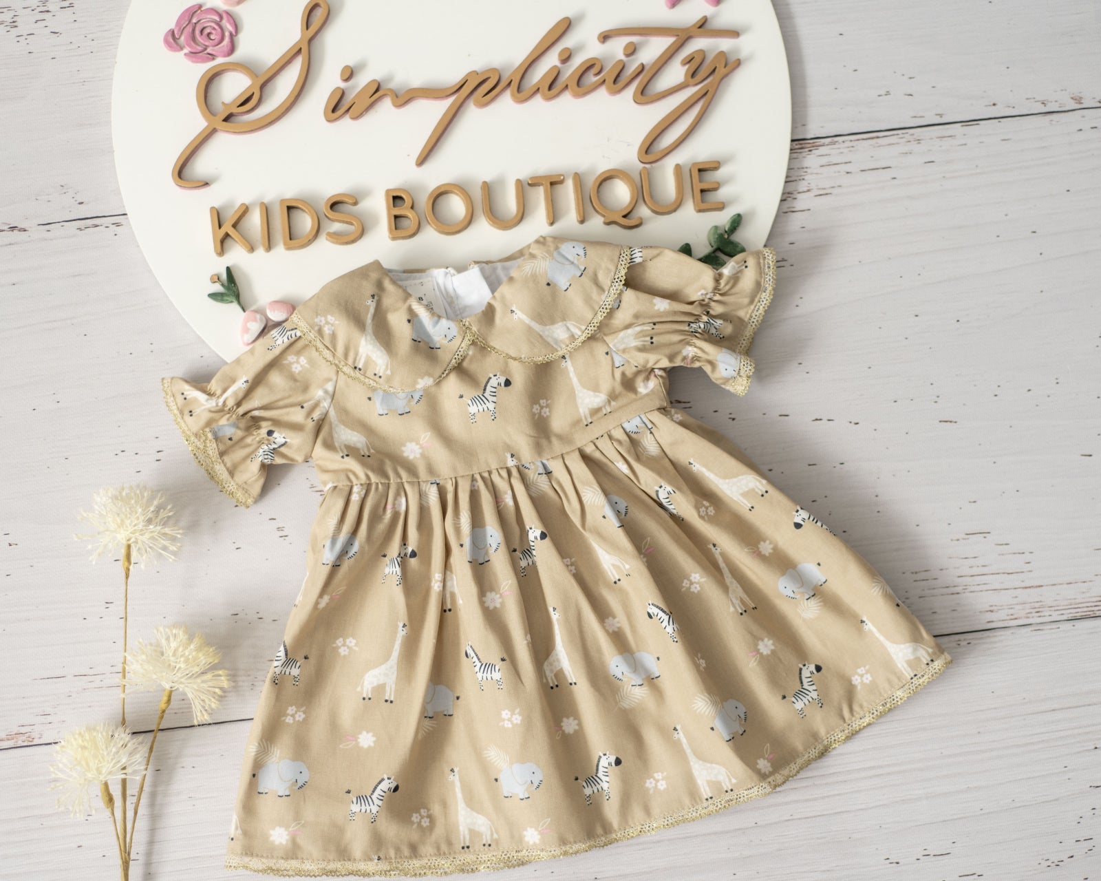 Rochie fetite botez Animals