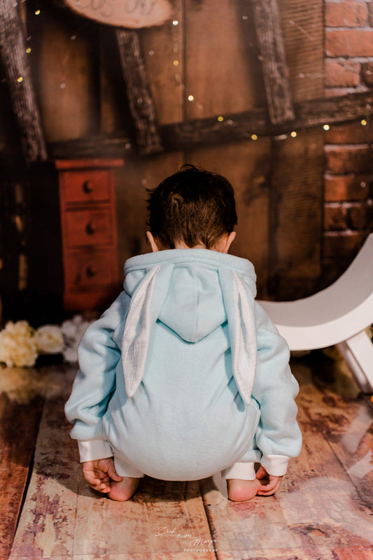 Salopeta iepuras Albastră