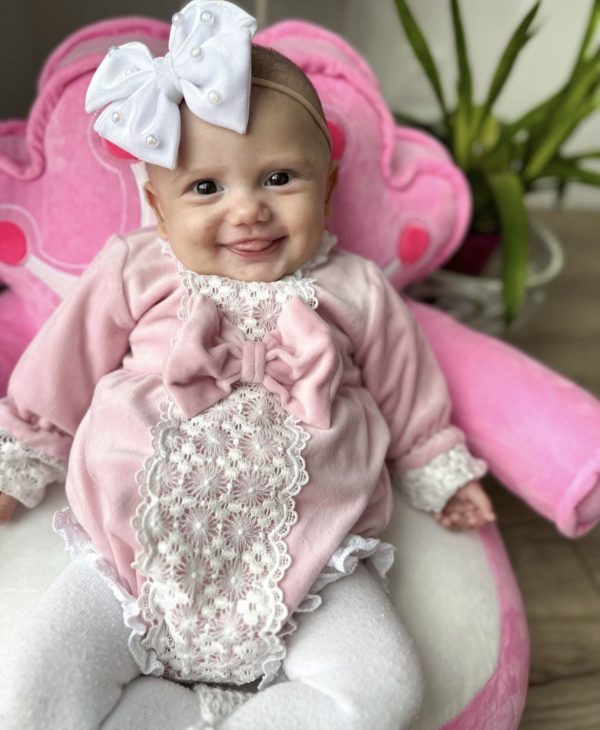 Salopetă fetiță Juliet Pink