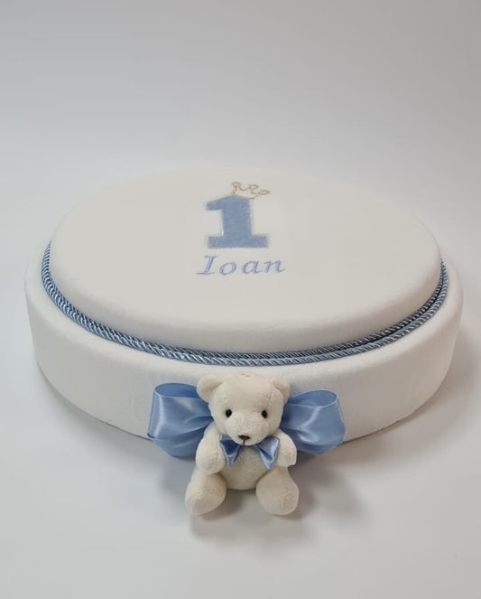 Set aniversar Alb-Albastru