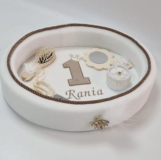 Set aniversar bej Swan