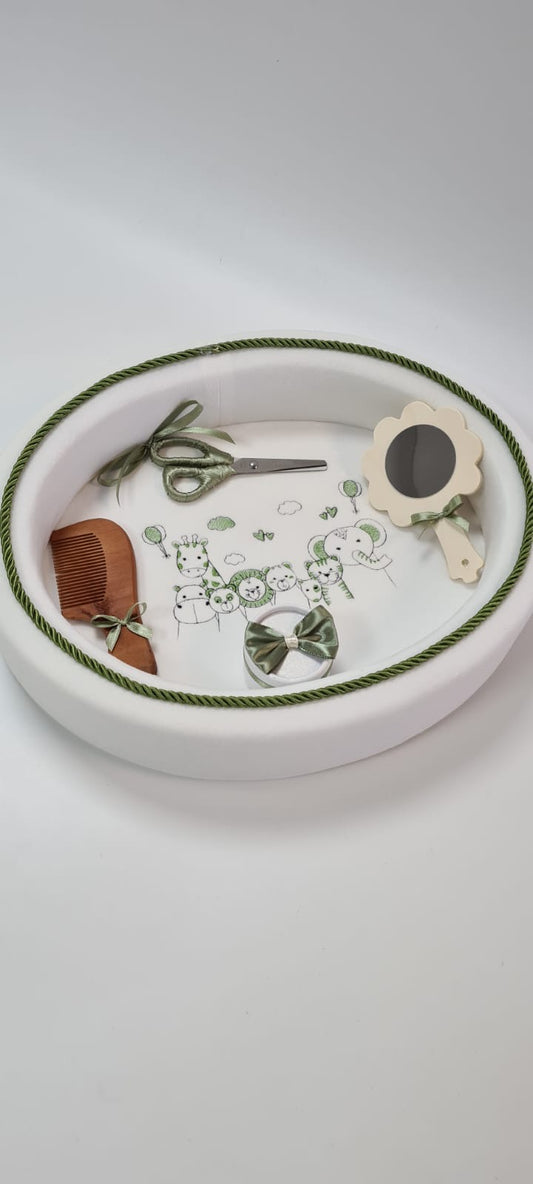 Set aniversare White Animal-Friends