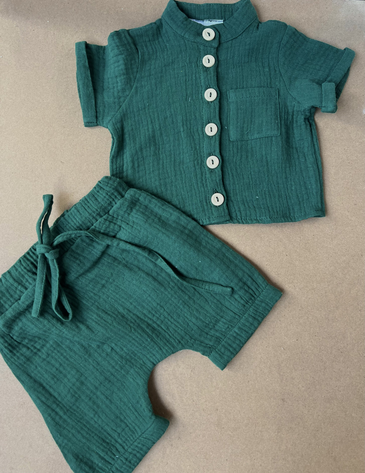Set baietei Muselina Davis summer