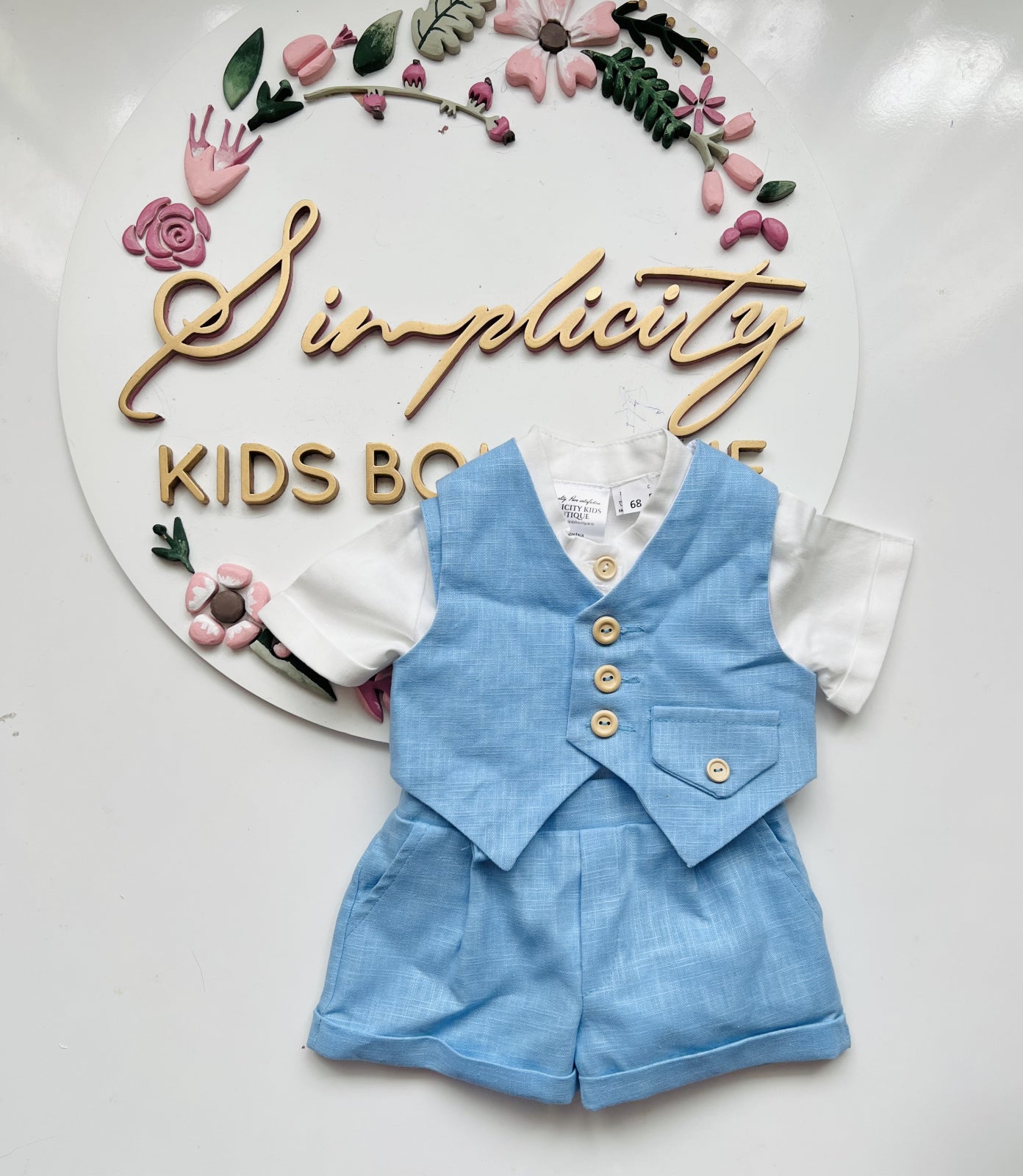 Set baieti Adam Summer- 4 piese