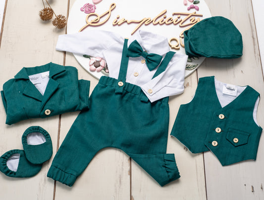 Set botez baietei Max - 3 piese