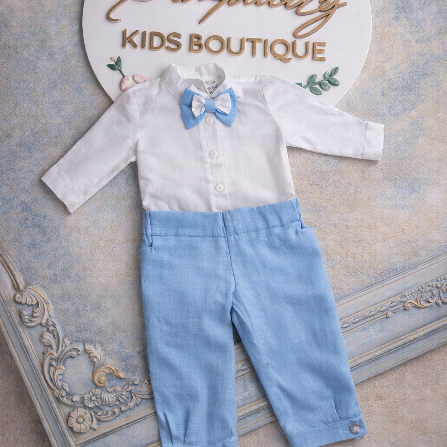 Set botez baieti Mike blue