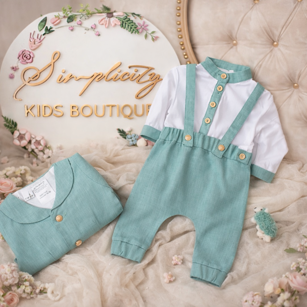 Set botez Mark mint 3 piese