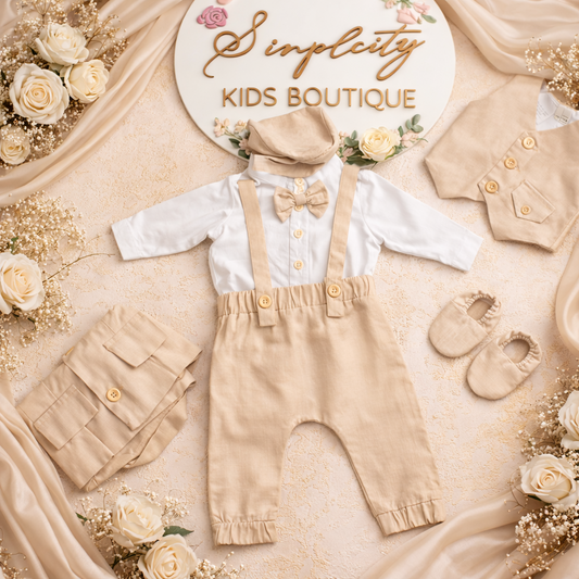 Set botez Theo -  7 piese