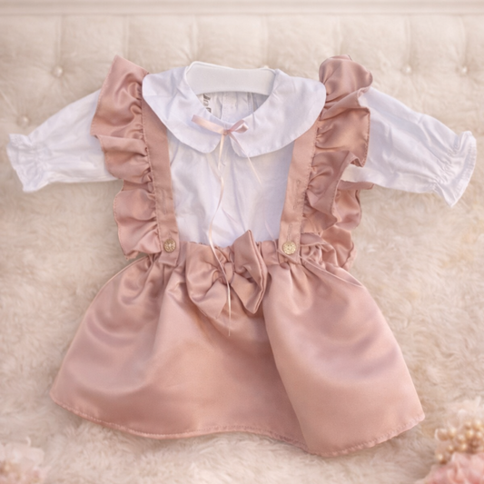 Set fustita roz si camasa Antonia