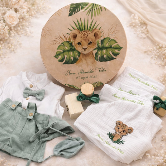 Trusou botez Lion + Costum Mint