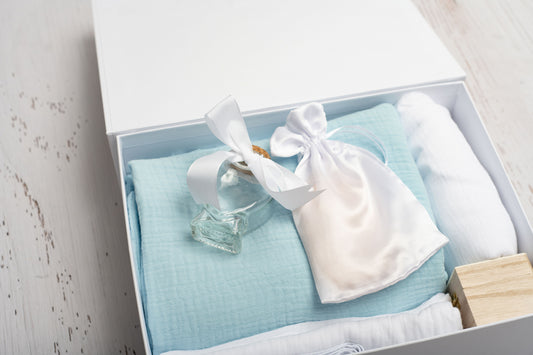 Trusou Pure Blue din muselina - livrare rapida